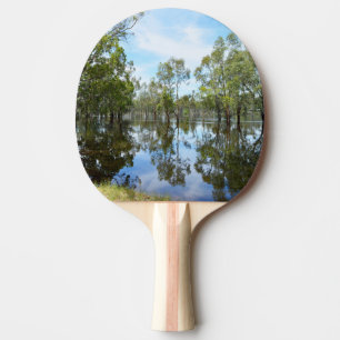 Raquete De Ping Pong Austrália The River Murray,