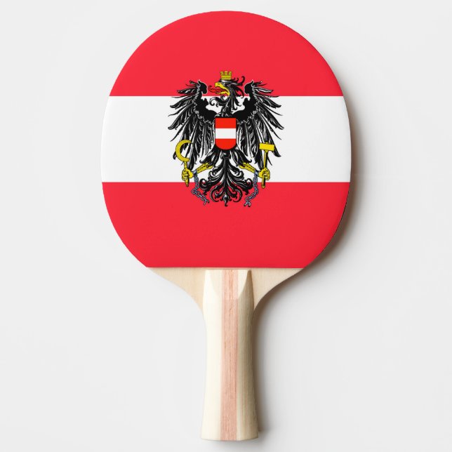 Raquete De Ping Pong Áustria (Frente)