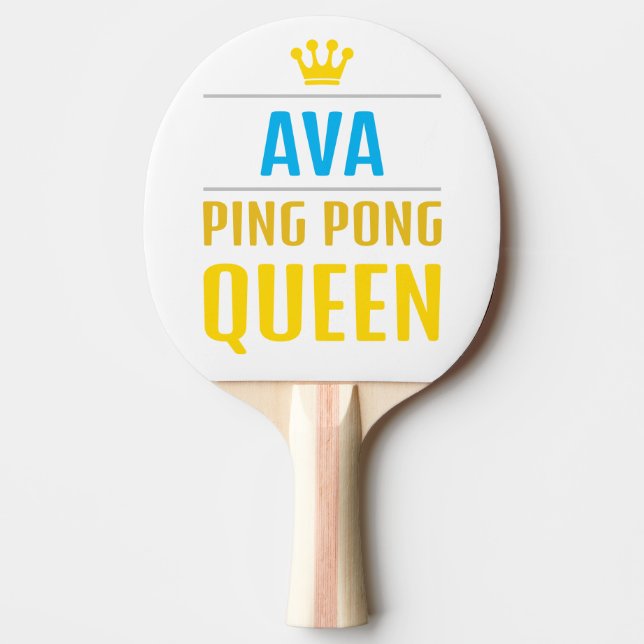 Raquete De Ping Pong Ava (Frente)