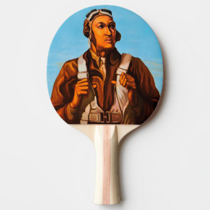 Raquete De Ping Pong Aviadores Afro-Americanos Pilotos de Caça da 2ª Gu