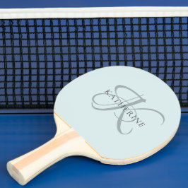 Raquete De Ping Pong Azul-Azul-Azul-Escuro-Elegante Moderno