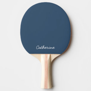 Raquete de Ping Pong Azul e Amarela