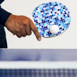 Raquete De Ping Pong Azulejos piscinas, Azulejos Mosaicos Azuis, Padrão