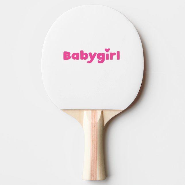 Raquete De Ping Pong Babygirl  (Frente)