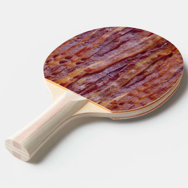 Raquete De Ping Pong Bacon fritado (Frente inclinada)