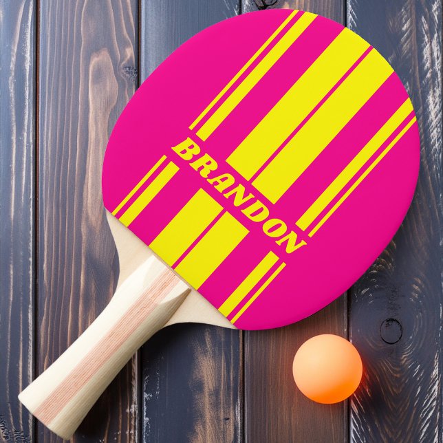 Raquete De Ping Pong Bandas de Conselho Duplas com Solo Retroativo com  (Criador carregado)
