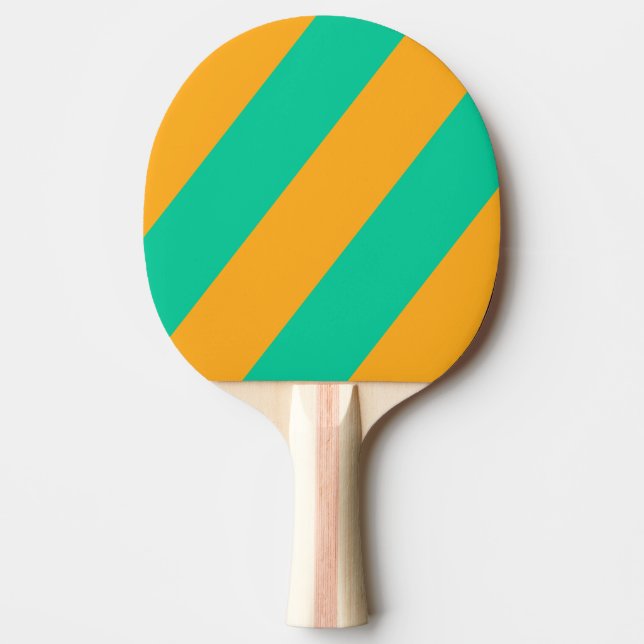 Raquete De Ping Pong Bandas Tropicais Retroativas (Frente)
