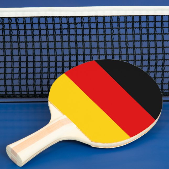 Raquete De Ping Pong bandeira alemã (Insitu)