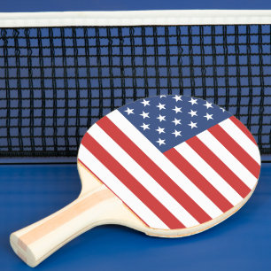 Raquete De Ping Pong bandeira americana PING PONG PONG PADDLE