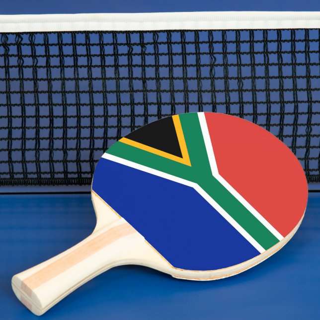Raquete De Ping Pong Bandeira da África do Sul (Insitu)