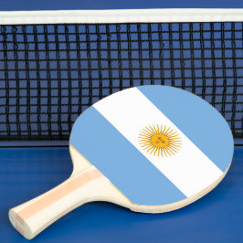 Raquete De Ping Pong Bandeira da Argentina