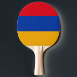 Raquete De Ping Pong Bandeira da Armênia<br><div class="desc">Bandeira da Armênia</div>