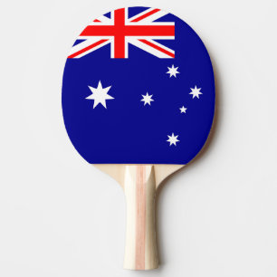 Raquete De Ping Pong Bandeira da Austrália