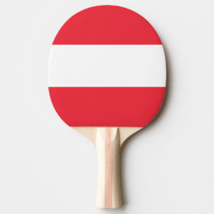 Raquete De Ping Pong Bandeira da Áustria
