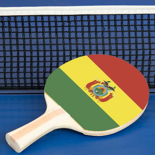 Raquete De Ping Pong Bandeira da Bolívia (Insitu)