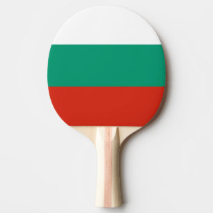 Raquete De Ping Pong Bandeira da Bulgária
