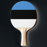 Raquete De Ping Pong Bandeira da Estônia<br><div class="desc">Bandeira da Estônia</div>