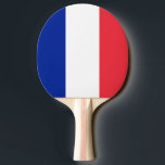 Raquete De Ping Pong Bandeira da França, Tricolor National Flag<br><div class="desc">Bandeira da França, Tricolor National Flag. A bandeira nacional da França é uma bandeira tricolor com três bandas verticais de cor azul (lado do assoalho), branca e vermelha. É conhecido pelos auto-falantes ingleses como o Tricolor francês ou simplesmente o Tricolor. Você pode personalizar o design se preferir, como por exemplo,...</div>