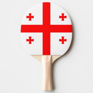 Raquete De Ping Pong Bandeira da Geórgia