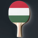 Raquete De Ping Pong Bandeira da Hungria<br><div class="desc">Bandeira da Hungria</div>