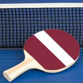 Raquete De Ping Pong Bandeira da Letónia