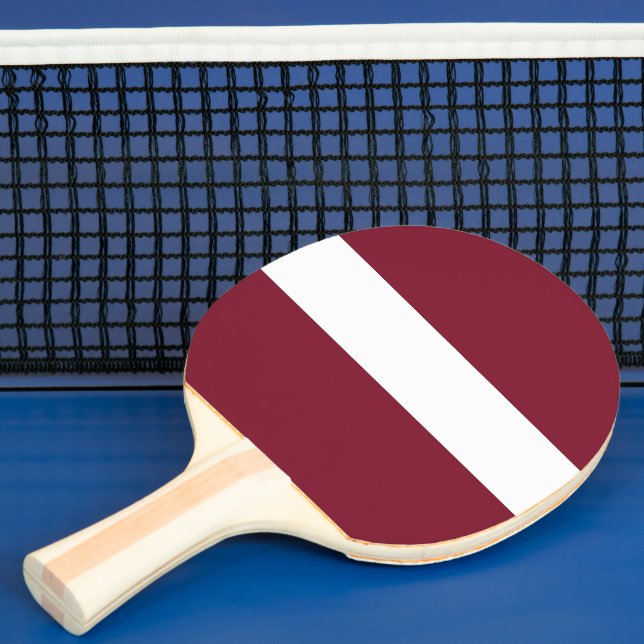 Raquete De Ping Pong Bandeira da Letónia (Insitu)