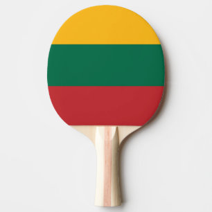 Raquete De Ping Pong Bandeira da Lituânia