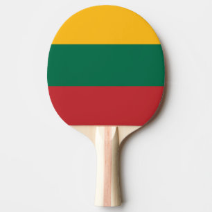 Raquete De Ping Pong Bandeira da Lituânia