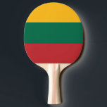 Raquete De Ping Pong Bandeira da Lituânia<br><div class="desc">Bandeira da Lituânia</div>