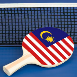 Raquete De Ping Pong Bandeira da Malásia