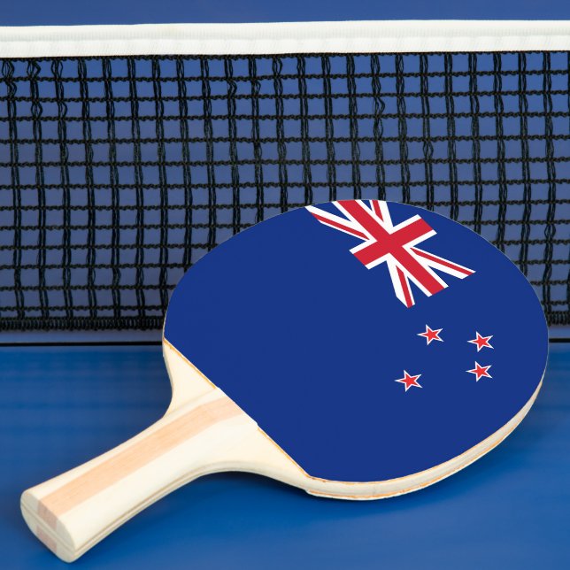 Raquete De Ping Pong Bandeira da Nova Zelândia (Insitu)