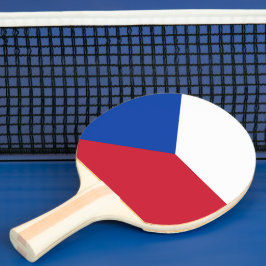 Raquete De Ping Pong Bandeira da República Checa