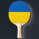 Raquete De Ping Pong Bandeira da Ucrânia<br><div class="desc">Bandeira da Ucrânia</div>