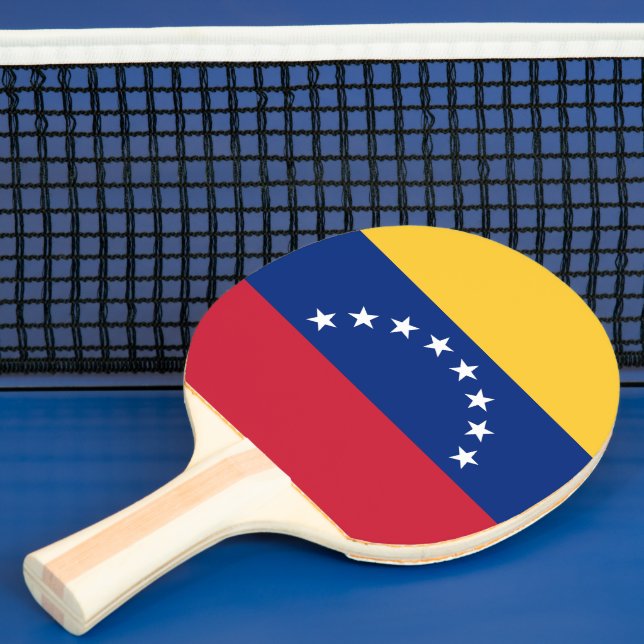 Raquete De Ping Pong Bandeira da Venezuela (Insitu)