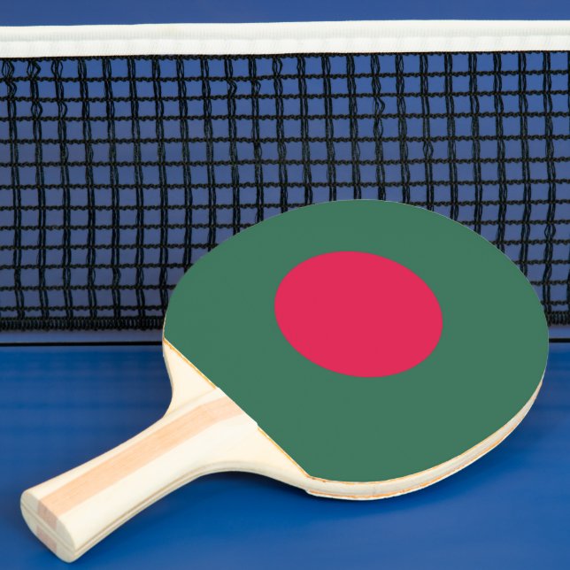 Raquete De Ping Pong bandeira de Bangladesh (Insitu)