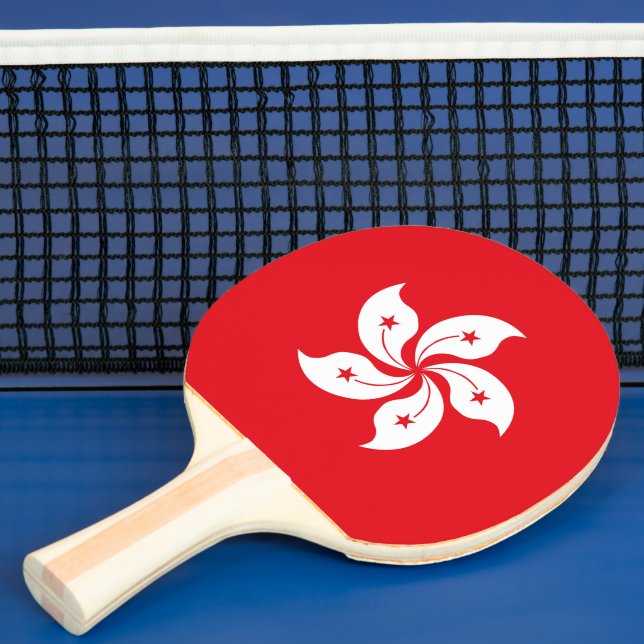 Raquete De Ping Pong Bandeira de Hong Kong (Insitu)