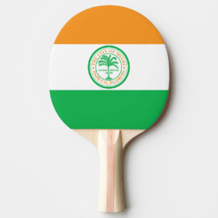 Raquete De Ping Pong Bandeira de Miami, Flórida Ping Pong Paddle