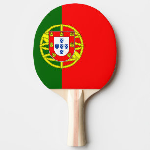 Raquete De Ping Pong Bandeira de Portugal