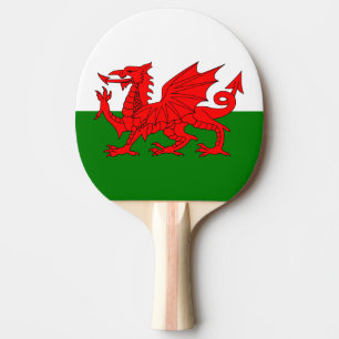 Raquete De Ping Pong Bandeira de Wales