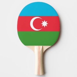 Raquete De Ping Pong Bandeira do Azerbaijão