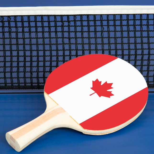 Raquete De Ping Pong Bandeira do Canadá (Insitu)