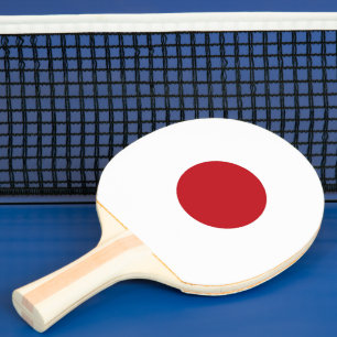 Raquete De Ping Pong Bandeira do Japão