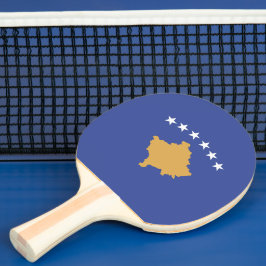 Raquete De Ping Pong Bandeira do Kosovo
