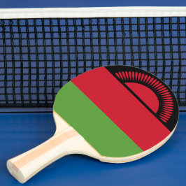 Raquete De Ping Pong Bandeira do Malawi