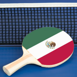 Raquete De Ping Pong Bandeira do México