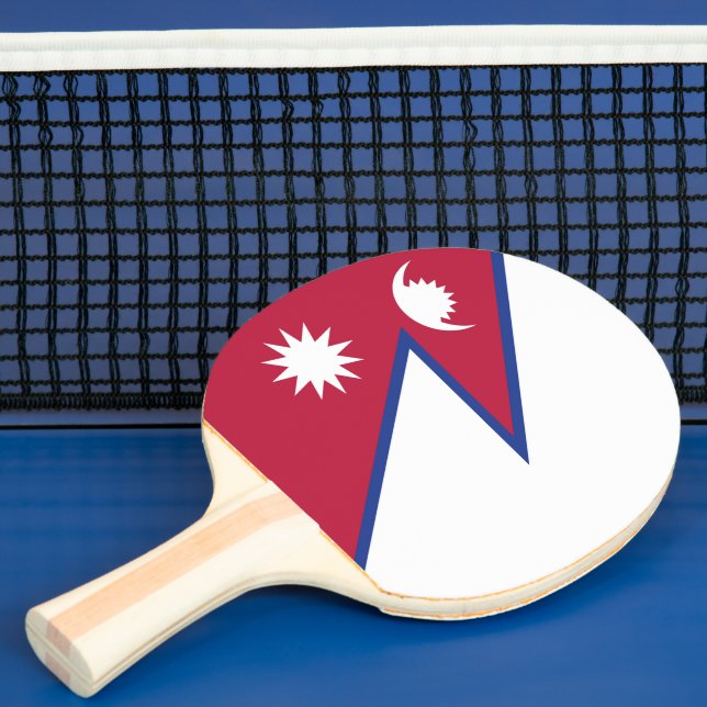 Raquete De Ping Pong Bandeira do Nepal (Insitu)