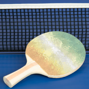 Raquete De Ping Pong Bandeira do Orgulho Trippy Boho Groovy Abstrato Ge