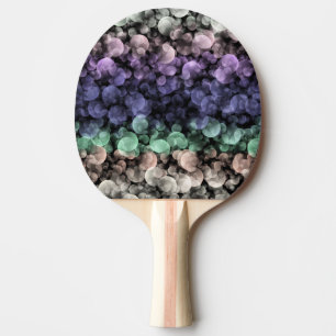 Raquete De Ping Pong Bandeira do Orgulho Uingender Groovy Boho Bolhas E