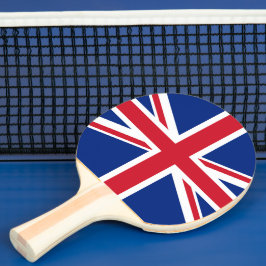 Raquete De Ping Pong Bandeira do Reino Unido