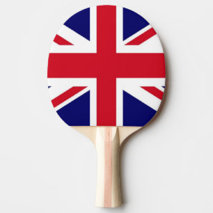 Raquete De Ping Pong Bandeira do Reino Unido